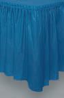 Royal Blue table skirts