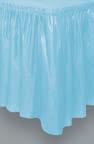 Baby Blue table skirts