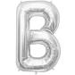 14inch Air-Inflated Letter "B" Foil Balloon