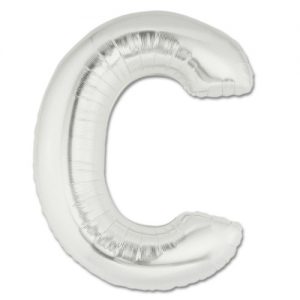 14inch Air-Inflated Letter "C" Foil Balloon