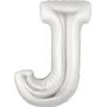 14inch Air-Inflated Letter "J" Foil Balloon