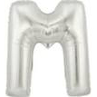 14inch Air-Inflated Letter "M" Foil Balloon
