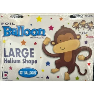 Monkey Super Shape Foil Balloon