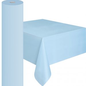 Pastel Blue 20 metre Tablecover Roll