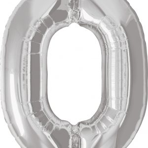 Number 0 Megaloon- Silver
