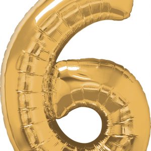 Number 6 Megaloon-Gold