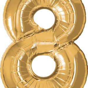 Number 8 Megaloon-Gold