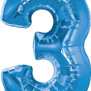 Number 3 Megaloon-Blue