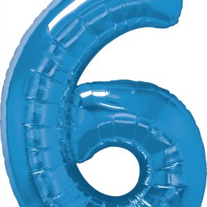 Number 6 Megaloon-Blue