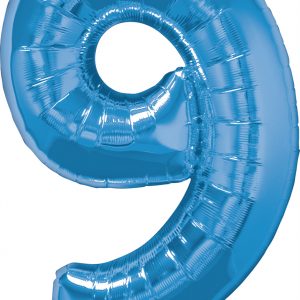 Number 9 Megaloon-Blue
