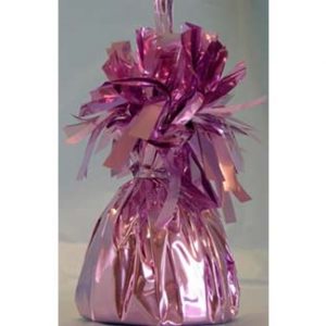 Pink Mylar Balloon Weight