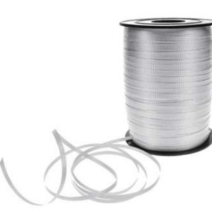 Silver Balloon Ribbon Spool
