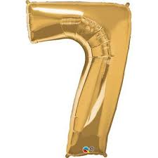 Number 7 Megaloon-Gold