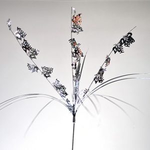 25th Silver Foil Spray