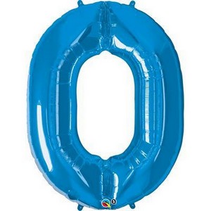 Number 0 Megaloon-Blue