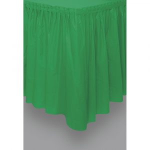 Emerald Green table skirts