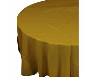 Gold Round Tablecover