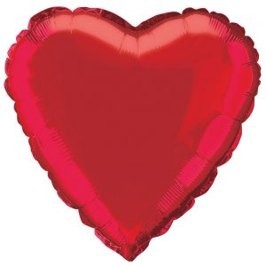 Red Hearts Foil Balloon