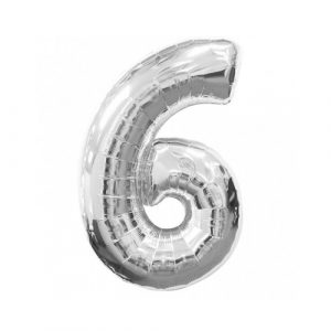 Number 6 Megaloon- Silver