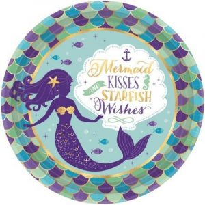Mermaid Wish Plates
