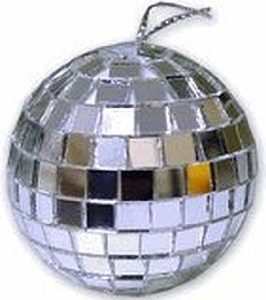 Pk of 2 Disco Balls 8cm