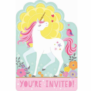 Unicorn Invitations