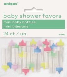 Mini Milk Bottles Multi
