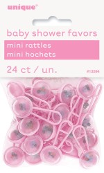 Mini Rattles Pink