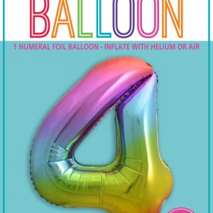 Number 4 Megaloon-Rainbow