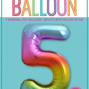 Number 5 Megaloon-Rainbow
