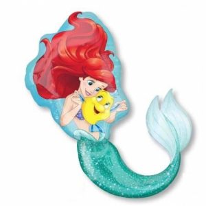 Disney Princess Ariel Little Mermaid supershape balloon
