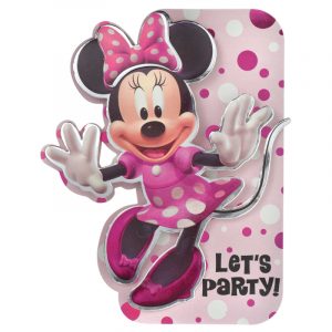 Minnie Mouse Deluxe Invites