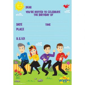 Wiggles Invites