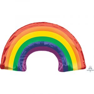 Rainbow supershape balloon