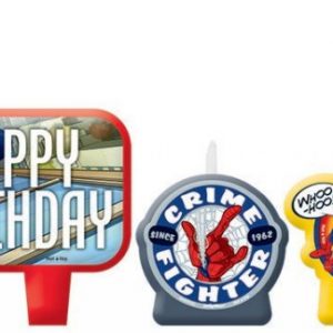 Spiderman Candles