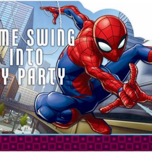 Spiderman Invites