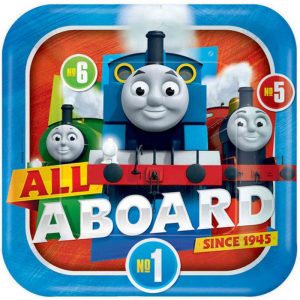 Thomas The Tank Engine Square Plates