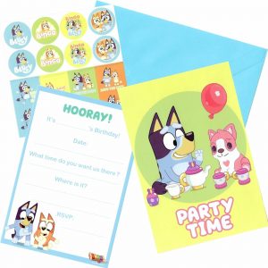 Bluey Invites