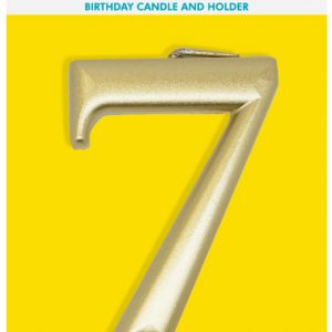 7 Gold Candle