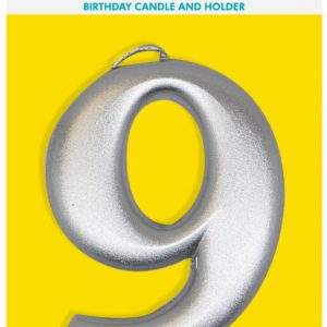 9 Silver Candle