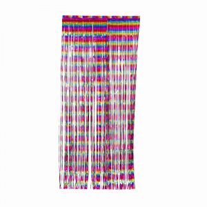 Foil Curtain Rainbow