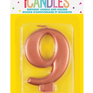 9 Rose Gold Candle