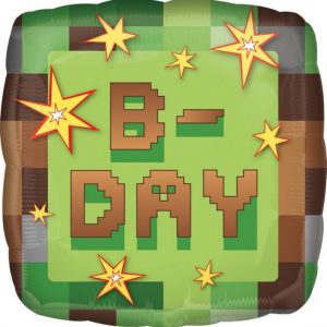Birthday TNT Foil Balloon