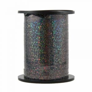 Black Metallic Ribbon Spool