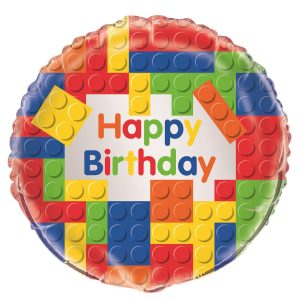 Blocks (Lego) Foil Balloon