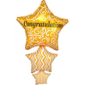 Congratulations Super Shape foil balloon