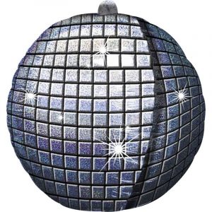 Disco Ball Holographic Foil Balloon