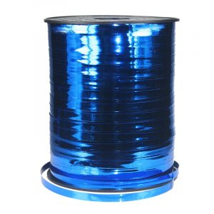 Blue Metallic Ribbon Spool