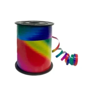 Rainbow Metallic Ribbon Spool
