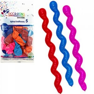 Spiral Balloon 5pk